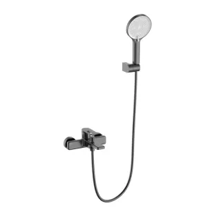 Смеситель для ванны Black&White 9101GM серый